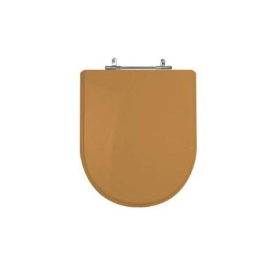 Imagem de Assento Sanitário Poliéster para Louça Link/carrara/belle Époque deca Aço Bege Castor