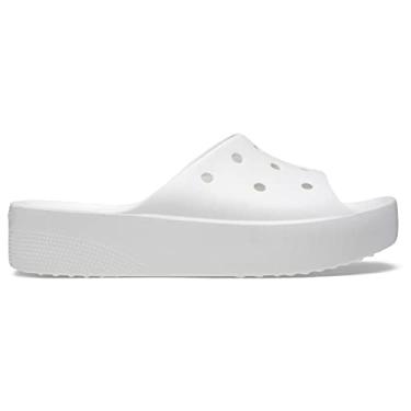 Imagem de Sandália crocs classic plataform slide white - 38