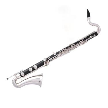 Imagem de Clarinete Profissional Clarinete Baixo B Bemol Padrão Iniciante Profissional Instrumento Clarinete Tom Rico