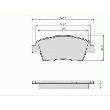 Imagem de PASTILHA FREIO DIANTEIRA para HB20 1.0 12V 12/... - ATE