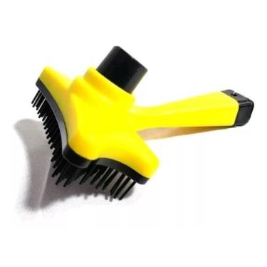 Imagem de Rasqueadeira Automática Para Pets Cães Gatos Escova Pequena - New comm
