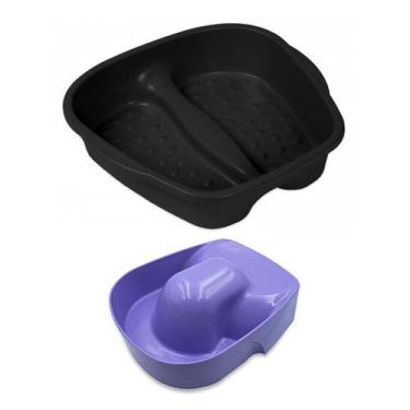 Imagem de Kit 1 Bacia Para Pés Pedicure E 1 Tigela Para Mãos Manicure - Arte Sed