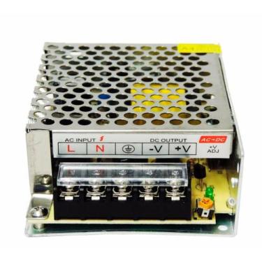 Imagem de Fonte Chaveada 12v 5a 60w P/ Cftv Fita Led Som Automotivo - Importado,