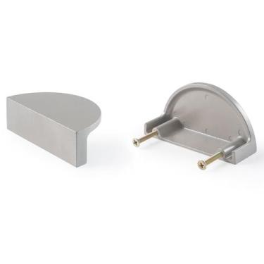 Imagem de Kit com 12 puxadores concha puxador para móveis madeira gaveta armario