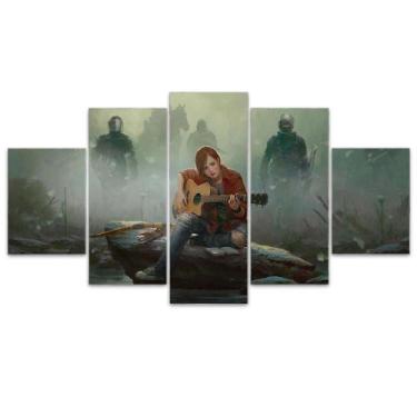 Imagem de Quadro Decorativo Mosaico MDF The Last of Us Ellie Soldados - EMPIRE G