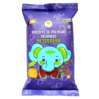 Imagem de Biscoito Polvilho Assado Orgânico Vegano Beterraba Crilancha