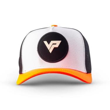Imagem de Boné Esportivo Sportback Ajustável Viva o Presente , Laranja