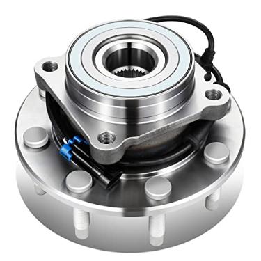 Imagem de DNA MOTORING OEM-WHA-0027 Conjunto de cubo de rolamento da roda dianteira compatível com 01-06 Silverado/Sierra 1500 3500 2500HD 4WD