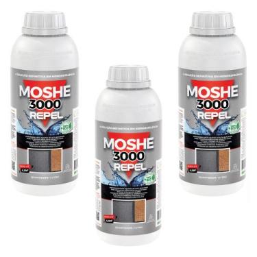 Imagem de Kit 3 moshe 3000 repel - 1lt