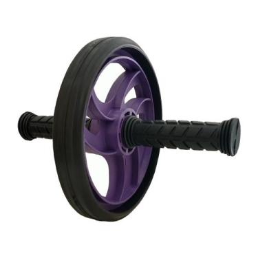 Imagem de Equipamento para Exercício Roda Abdominal Lilás - Exercise Sports