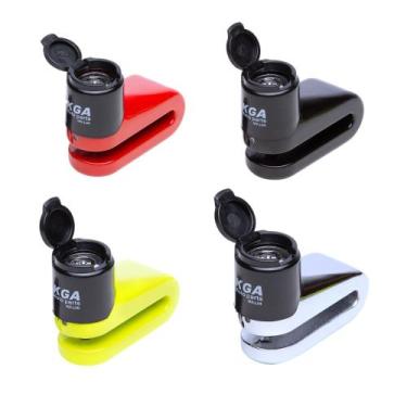 Imagem de Trava Disco Kga Com Tampa - KGA Moto Parts, Prata 20048