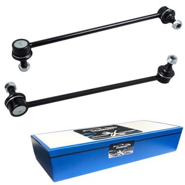 Imagem de TUCAREST Barra estabilizadora frontal K80858 K80859 (par) compatível com Hy-undai Accent 2007-2011, K-ia Rio Rio5 2006-2011 [# 548301G000 548401G000 101-5346 101-50 347 542-181 542-182]