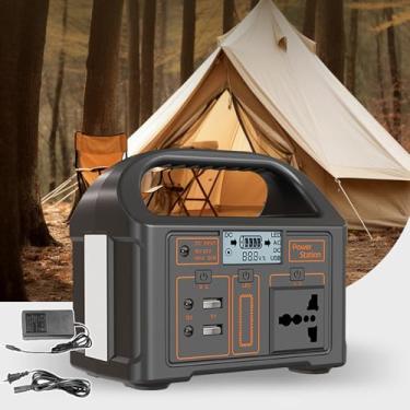 Imagem de KKSOUFX Gerador De Energia Portatil, Bateria 100w 76,8wh, 110v/220v,Display Digital Em Tempo Real, EstaçãO De Energia Para Camping, Falta De Energia,Suporta Carregar 6 Dispositivos Ao Mesmo Tempo