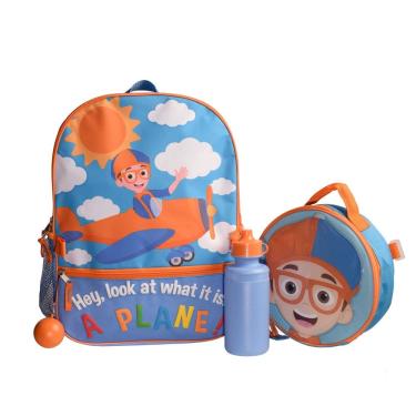 Imagem de Conjunto de mochilas AI ACCESSORY INNOVATIONS Blippi 4 peças 16"