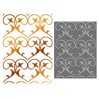 Imagem de Papel de parede quente com fundo de renda para scrapbooking para fazer papel, molduras, cartões, artesanato, matrizes de corte de metal