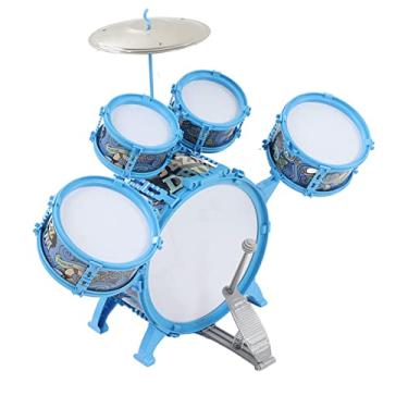 Imagem de Crianças Tambores Definem Altos Tambores de Tambors Kit de Aprendizado de Música Infantil