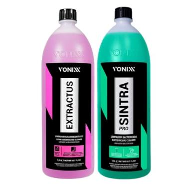 Imagem de Vonixx Kit Limpeza Profissional, Extractus Ultra Concentrado 1,5L + Sintra Pro 1,5L