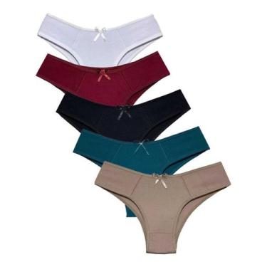 Imagem de Kit 10 Calcinhas Tanga Algodão Atacado Lingerie Oferta - TJ Vip Linger