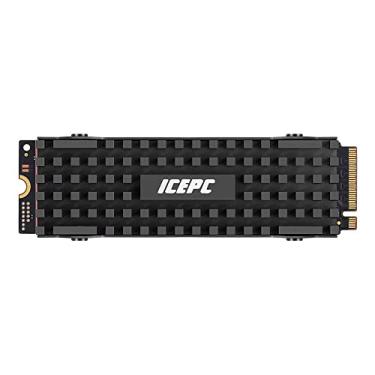 Imagem de icepc M.2 Pcie Nvme 2280 Ssd Revestimento De Grafeno Dissipador De Calor De Cobre De Cobertura Total, Radiador Ssd Com Adesivo Condutor Térmico Para Laptop Pc Ps5 2280 Ngff Cooler De Disco De Estad