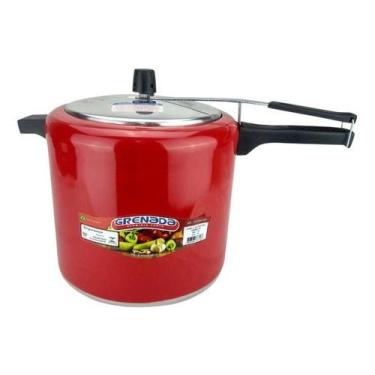 Imagem de Panela De Pressão 10 Litros Grossa Aprovada Inmetro - Multi Aluminio, 