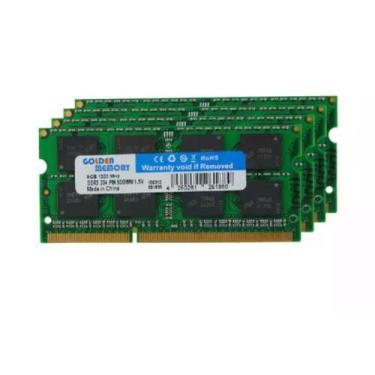 Imagem de Memória RAM DDR3 8GB SO-DIMM 1600MHz - Dourada