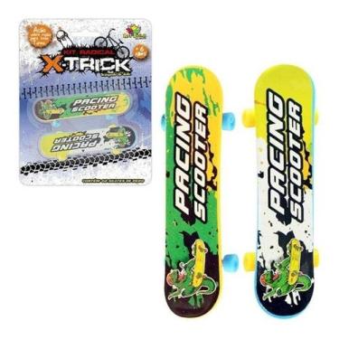 Imagem de 2 Skate De Dedo Brinquedo Skate Extremo E Radical Oferta (7) - ART BRI