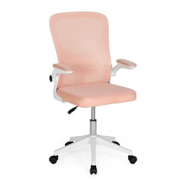 Imagem de Cadeira De Escritório Mônaco Base Giratória - Rosa