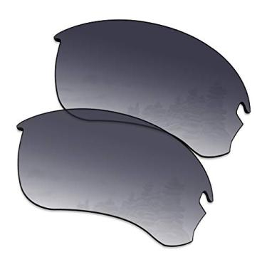 Imagem de Lentes de substituição masculinas SmartVLT para óculos de sol Oakley Flak Draft OO9364 - Mais opções, Grey Gradient, One Size