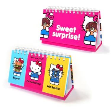 Imagem de 2 agendadores espirais oficiais licenciados pela KITTY – Organizador para qualquer ano, qualquer mês, qualquer semana – Conjunto de 2 a 2 designs diferentes para todas as idades e estações