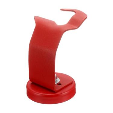 Imagem de HARFINGTON Suporte de tocha de soldagem MIG com base magnética para pistola de solda MIG tocha de soldagem tocha de corte a plasma, vermelho