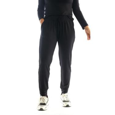 Imagem de Calça moletinho - Luciana Schobiner, P, Preto