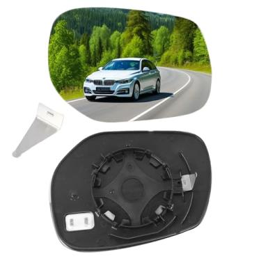 Imagem de ROWORKX Vidro espelhado aquecido do lado do passageiro compatível com Infiniti Q50 2014-2022 Q60 2017-2022 Q70 2014-2019 Q70L 2015-2019 QX30 2017-2018, pacote com 1 espelho lateral direito