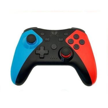Imagem de Controle Bluetooth Wireless Vibração Dupla - Genérica, Preto