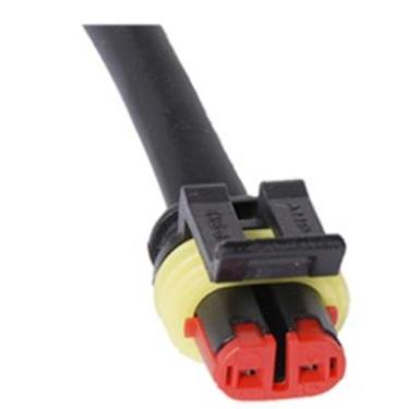Imagem de Chicote Conector Plug 2 vias para Soquete Lanterna Sensor Temperatura 