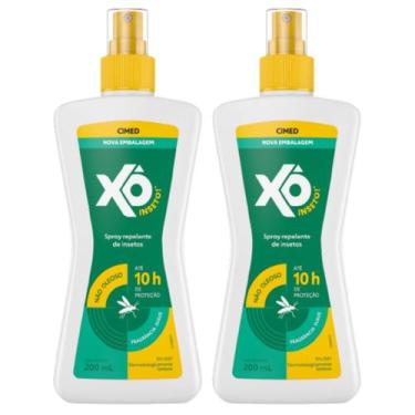 Imagem de Kit 2 Repelente Spray Xo Inseto Contra Mosquitos Alta Proteção Não Ole