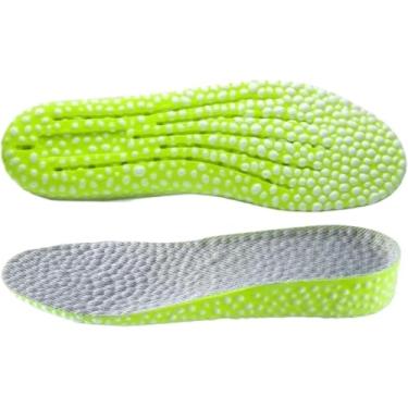 Imagem de Altura crescente palmilhas de salto 3Pairs Invisible Hight Ansols Shoes verdes Sole Soole Mobil Pad respirável Feias confortáveis ​​Cuidado