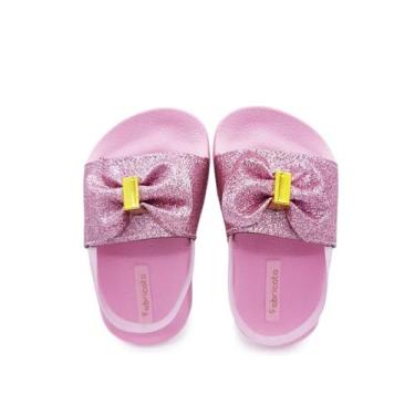 Imagem de Chinelo Sandália Slide De Elástico Infantil Bebê Menina K128 - FABRICA