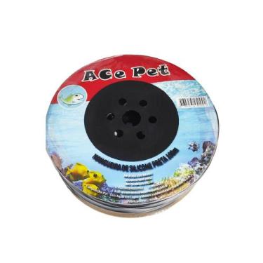 Imagem de Mangueira para Aquário Silicone 100m Preta Ace Pet