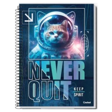 Imagem de Caderno Espiral Universitário 12 Matérias 240 Folhas My Collection Credeal Estampa 1