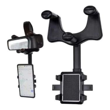 Imagem de Suporte de celular veicular para retrovisor tomate mtg-216