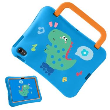 Imagem de Linda capa infantil para iPad (A16) 11ª geração 11 polegadas 2025/10ª geração 11 polegadas 2022, capa leve à prova de choque com alça e suporte, capa protetora adequada para crianças para iPad 11/10