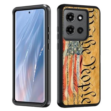 Imagem de BWOOLL Capa para Moto Edge 5G 2025, capa resistente 3 em 1 híbrida de policarbonato rígido e silicone macio à prova de choque com proteção contra quedas para Motorola Moto Edge 5G 2025, constituição