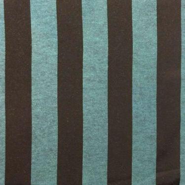 Imagem de Tecido Jacquard Verde com Marrom Listrado 2.80m de Largura - Sua Casa 