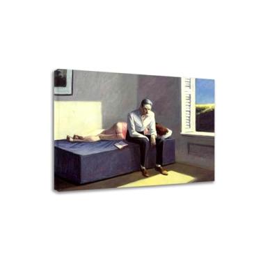 Imagem de Edwar Hopper Impressão em tela Excursões em Filosofia Famosa Pintura de Parede Reprodução Cartazes e Impressões Decoração de Casa Fotos 60x80 cm Innerframed