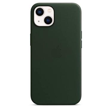 Imagem de Apple Capa em couro (para iPhone 13) - Verde sequoia