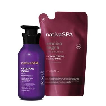 Imagem de Combo Nativa SPA: Loção Noturna Orquídea Noire 400ml + Refil Loção Hid