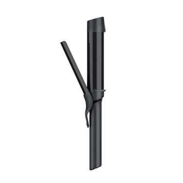 Imagem de GLAMPALM Modelador de cachos de 3,8 cm - Modelador de cabelo de cerâmica de barril longo para mulheres, ferramenta de salão número 1 da Coreia, aquecimento de 5 temperaturas e 30s, cabo giratório 3D e