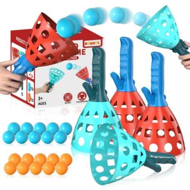Imagem de Brinquedo para jogos ao ar livre Bennol Pop Pass Catch Ball com 20 bol