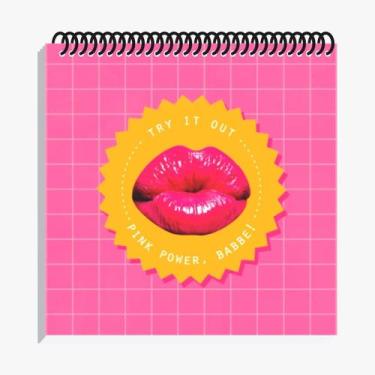 Imagem de Bloco De Anotações Pinkcore 14X14 Espiral Com 80 Folhas - Paper Pink