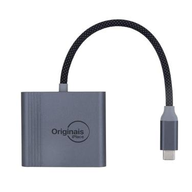 Imagem de Adaptador Multiportas 3 em 1, Originais iPlace